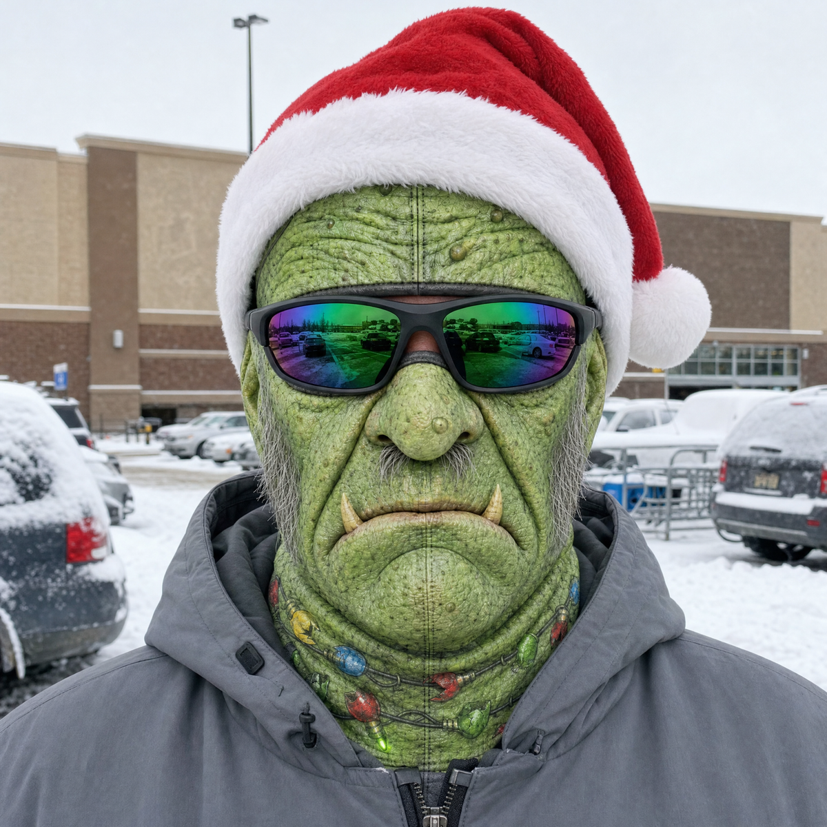 Grumbold Christmas mask